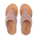 The Sak Shana Thong Sandal in Crochet, Slip On Entry