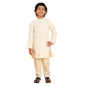 Saka Designs Boys Embroidered Kurta Pyjamas