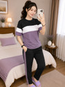 SAKARMAA Women Colorblock Multicolor Top Pyjama