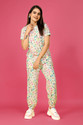 SAKARMAA Women Printed Multicolor Night Suit Set