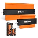 Saker Contour Gauge Duplication-Adjustable Lock-Precisely Copy Irregular Shape-Irregular Woodworking Tracing-Must Have Tool for DIY Handyman Men Husband Dad 10 Inch+5 Inch