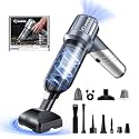 Saker Handheld Car Vacuum Cordless Portable 17000PA Foldable HL133 Silver