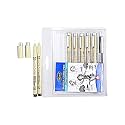 SAKURA 50203 8-Piece Black Pigma Manga Comic Pro Drawing Kit