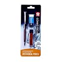 Sakura Cushioning Point Mechanical Pencil Starter set with lead refill and eraser (Red, 0.5mm-HB)