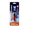 Sakura Cushioning Point Mechanical Pencil Starter set with lead refill and eraser (Yellow, 0.5mm-B)