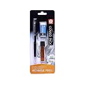 Sakura Cushioning Point Mechanical Pencil Starter set with lead refill and eraser (Black, 0.5mm-HB)