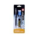 Sakura Cushioning Point Mechanical Pencil Starter set with lead refill and eraser (Black, 0.9mm-HB)