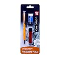 Sakura Cushioning Point Mechanical Pencil Starter set Yellow, 0.5mm-2B Value Pack