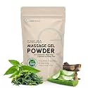 Sakura Edition Japanese Nuru Massage Gel Powder 500g | Aloe Vera, Seaweed, Licorice &amp; Green Tea | Professional Use | Made in Japan | Vegan | Fragrance Free | Water Based | Makes 13.2 Gallons