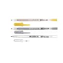 Sakura Gelly Roll Gel Pens – The Favorites – Gold, Silver, White - Pack of 3 pens