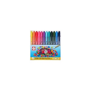 sakura gelly roll glaze pack of 12 colored pens