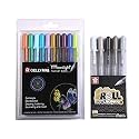 SAKURA Gelly Roll Moonlight Bold Point Pens Set Of 15 Colours, Multicolor