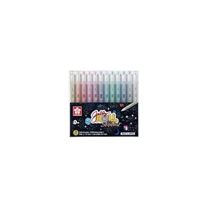 sakura gelly roll stardust pack of 12 colored pens