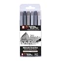 SAKURA Koi Coloring Brush Bold Pen Set Of 6 (Multicolor)