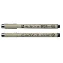 SAKURA PIGMA MICRON 05 FINELINER PEN, 0.45MM LINE WIDTH, PACK OF 2 (Blue Black)