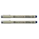 SAKURA PIGMA MICRON 05 FINELINER PEN, 0.45MM LINE WIDTH, PACK OF 2 (Royal Blue)