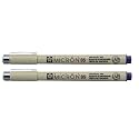 SAKURA PIGMA MICRON 05 FINELINER PEN, 0.45MM LINE WIDTH, PACK OF 2 (Violet)