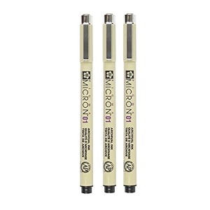 sakura pigma micron black open stock pack of 3 pens 01