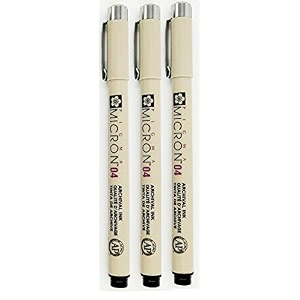 sakura pigma micron black open stock pack of 3 pens 04