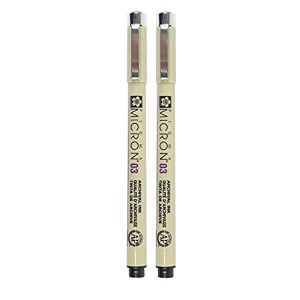 sakura pigma micron black open stock pack of 2 pens 03