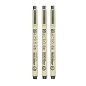 SAKURA PIGMA MICRON BLACK OPEN STOCK, PACK OF 3 PENS (01)