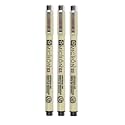 SAKURA PIGMA MICRON BLACK OPEN STOCK, PACK OF 3 PENS (03)