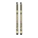 SAKURA PIGMA MICRON BLACK OPEN STOCK, PACK OF 2 PENS (005)