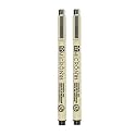 SAKURA PIGMA MICRON BLACK OPEN STOCK, PACK OF 2 PENS (01)