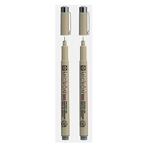 sakura pigma micron cool gray open stock pack of 2 pens 005