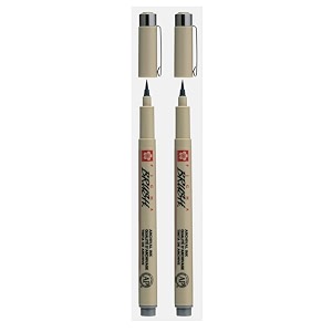 sakura pigma micron light cool gray open stock pack of 2 pens 10