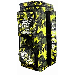 sale ms dhoni best cricket kit bag with heavy padded foam inside yellow