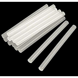 saleh transparent hot melt glue stick for glue gun 175mmx 11mm long size - 05 sticks