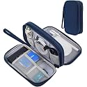 SaleOn 8.3x5 Inch Tech Pouch Organizer with 1 Year Warranty – Portable Storage Organizer for USB Cable, Charger, Earphone, Power Bank, Hard Disk & Digital Gadgets, Travel Mobile Bag for Men