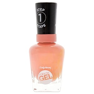 sally hansen miracle gel nail polish malibu peach 147ml