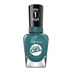 sally hansen miracle gel nail polish fish-teal braid 05 ounce
