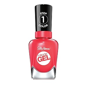 sally hansen miracle gel nail polish redgy 147ml