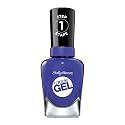 Sally Hansen Miracle Gel Nail Polish, Punk-Ish Purple, 0.5 Ounce