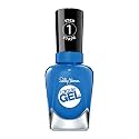 Sally Hansen Miracle Gel Nail Polish, Byte Blue, 0.5 Ounce