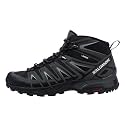 Salomon Men's X ULTRA PIONEER MID CLIMASALOMON™ WATERPROOF Hiking Boots for Men, Black/Magnet/Monument, 8.5