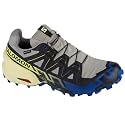 Salomon Mens Speedcross 6 Wrought IronClematis BlueSharp