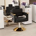 Salon Chair for Hair Stylist Hydraulic, Reclining Backrest