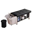 Salon Hair Spa Bed, Water Circulation System Shampoo Bed Facial Massage Head Spa Washing Bed