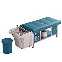 Salon Hair Spa Bed, Water Circulation System Shampoo Bed Facial Massage Head Spa Washing Bed