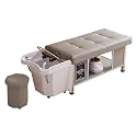 Salon Hair Spa Bed, Water Circulation System Shampoo Bed Facial Massage Head Spa Washing Bed