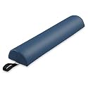 Saloniture Half Round Massage Table Bolster Pillow Pad - 26 x 6 x 3 Inch - Blue