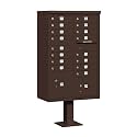 Salsbury Industries 3316SAN-U 16 A Size Doors, United States PostalSalsbury Industries 3316BRZ-U 16 A Size Doors, United States Postal Access Type III Cluster Box Unit, Bronze