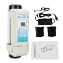 Salt Chlorine Generator with LED Control Panel & Salinity Display, Salt Water Pool Chlorinator for Swimming Pools and SPAs, 8g-20g/h Output with Simple Use 20g/h