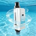 Salt Chlorine Generator System for Inground Pools Saltwater Pool Chlorinator Smart Saltwater Pool Chlorinator System Replacement for Saltwater System 100m³Pool