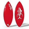 SALT LIFE Fiberglass Compression Skimboard – High-Performance Beach Skim Board for Kids, Teens & Adults – Lightweight Durable Shorebreak – 38, 42, 44, 53 in