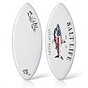 SALT LIFE Fiberglass Compression Skimboard – High-Performance Beach Skim Board for Kids, Teens & Adults – Lightweight Durable Shorebreak – 38, 42, 44, 53 in